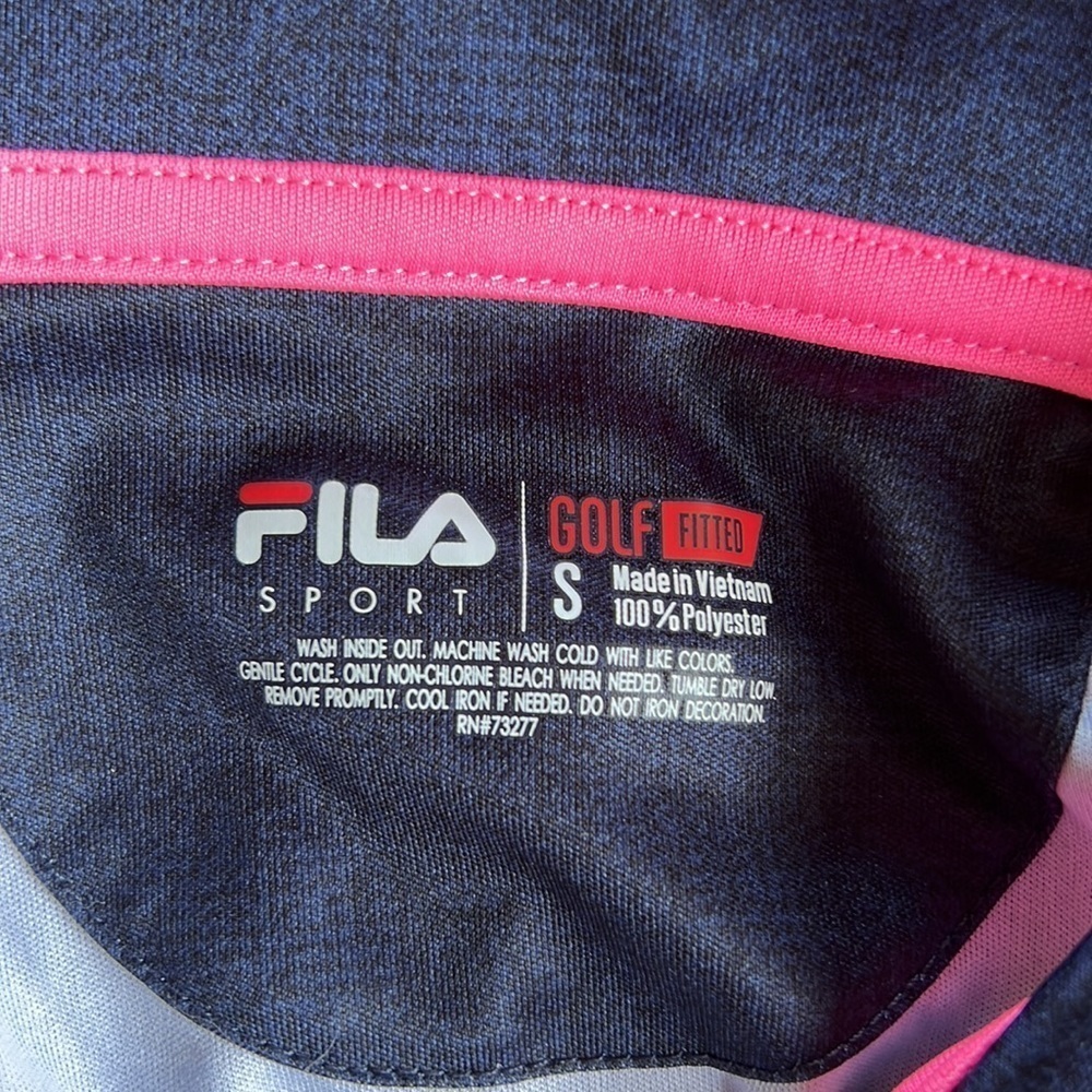FILA Sport Fitted Golf Polo - Picture 9 of 9